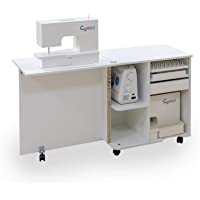 Comfort COMPACT | Mueble para máquina de coser | Armario de costura | (Premium White)
